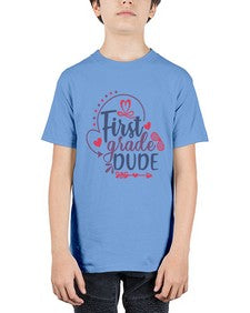 first grade dude 134# - first grade - Youth Tee Unisex