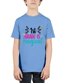 first grade is magical 140# - first grade - Youth Tee Unisex