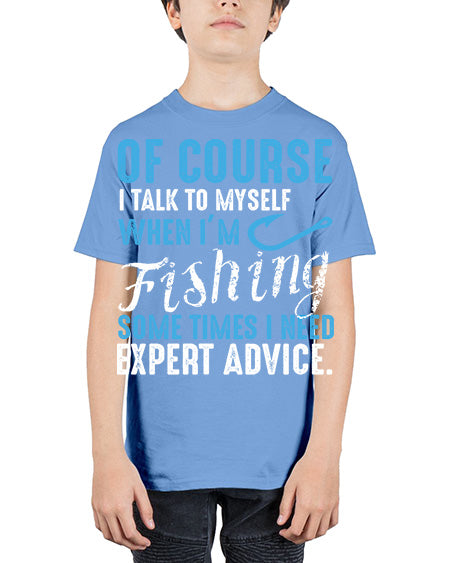 fishing 25# - shark-fish - Youth Tee Unisex