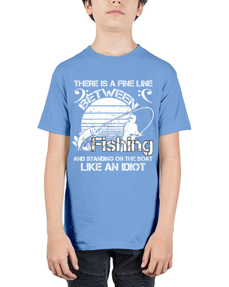 fishing 31# - shark-fish - Youth Tee Unisex