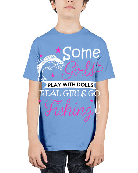 fishing 35# - shark-fish - Youth Tee Unisex
