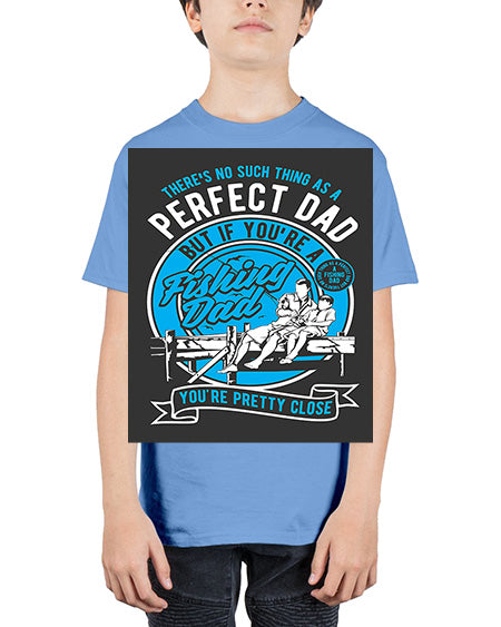 fishing dad cs 41# - shark-fish - Youth Tee Unisex