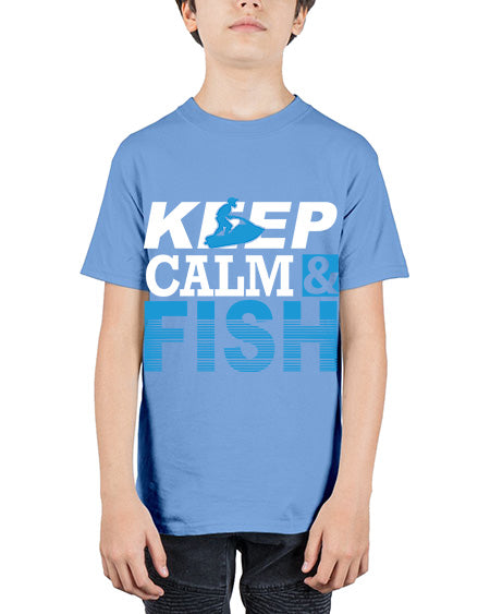 fishing transperment png 19# - shark-fish - Youth Tee Unisex