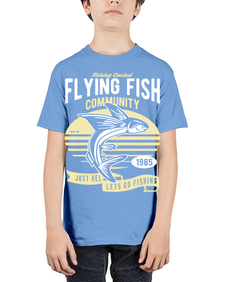 flying fish 16# - shark-fish - Youth Tee Unisex