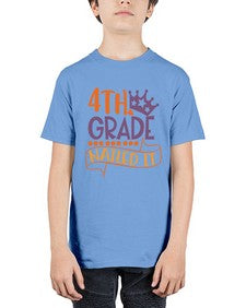 fourth grade nailed it 194# - fourth grade - Youth Tee Unisex