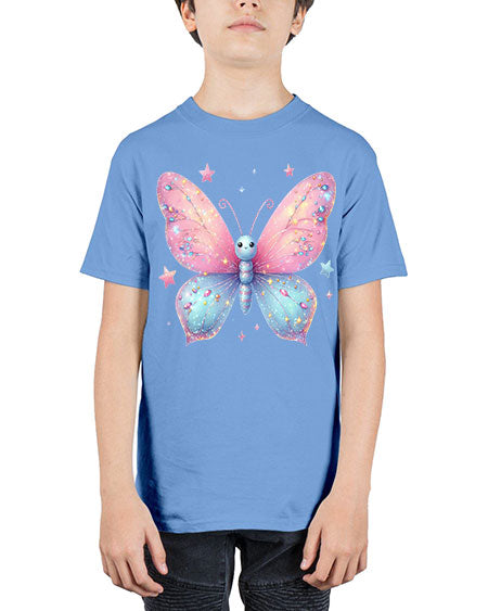 glitter butterfly 18# - butterfly - Youth Tee Unisex