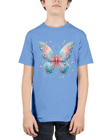glitter butterfly 1# - butterfly - Youth Tee Unisex