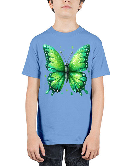glitter butterfly 4# - butterfly - Youth Tee Unisex