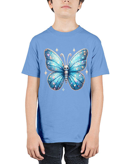 glitter butterfly 9# - butterfly - Youth Tee Unisex