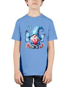gnome with butterfly 01# - gnome - Youth Tee Unisex