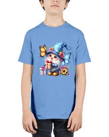 gnome with butterfly 03# - gnome - Youth Tee Unisex