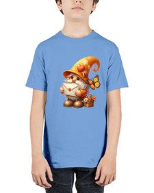 gnome with butterfly 09# - gnome - Youth Tee Unisex