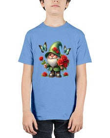 gnome with butterfly 11# - gnome - Youth Tee Unisex