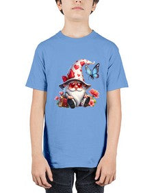 gnome with butterfly 13# - gnome - Youth Tee Unisex