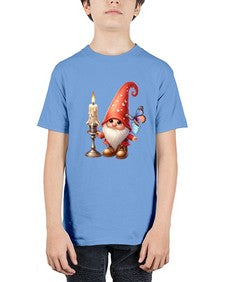 gnome with butterfly 16# - gnome - Youth Tee Unisex