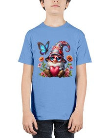 gnome with butterfly 17# - gnome - Youth Tee Unisex