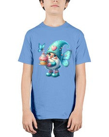 gnome with butterfly 20# - gnome - Youth Tee Unisex
