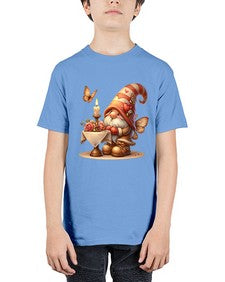 gnome with butterfly 21# - gnome - Youth Tee Unisex