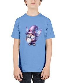 gnome with butterfly 23# - gnome - Youth Tee Unisex