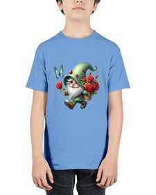 gnome with butterfly 24# - gnome - Youth Tee Unisex