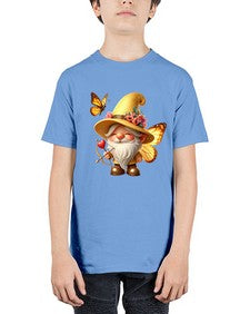 gnome with butterfly 27# - gnome - Youth Tee Unisex