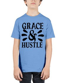grace hustle Style 111# - motivation - Youth Tee Unisex