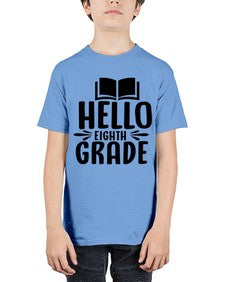 hello eighth grade 256# - eighth grade - Youth Tee Unisex