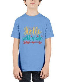 hello sixth grade 335# - sixth grade - Youth Tee Unisex