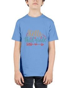 hello third grade 342# - third grade - Youth Tee Unisex