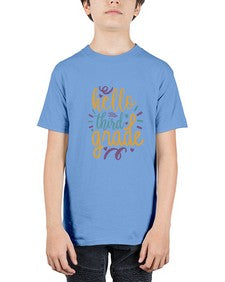 hello third grade 344# - third grade - Youth Tee Unisex