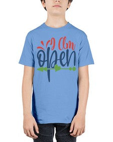 i am open Style 100# - motivation - Youth Tee Unisex