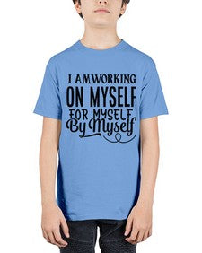i am working make today ridiculously amazing Style 98# - motivation - Youth Tee Unisex