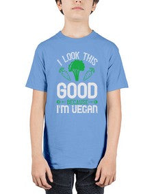 i look this good because im vegan 1131# - vegan - Youth Tee Unisex