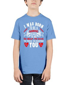 i was born to be a Style 928# - nurse - Youth Tee Unisex