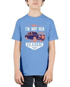 im not old im a classic 20# - car - Youth Tee Unisex