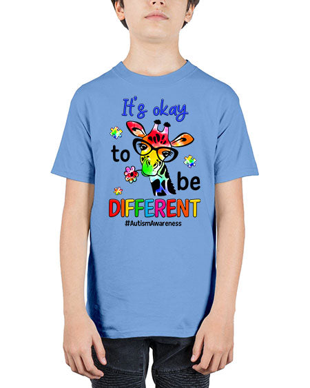its ok to be diffent 2# - autism - Youth Tee Unisex