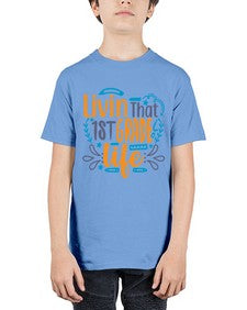 livin that first garde life 494# - first grade - Youth Tee Unisex