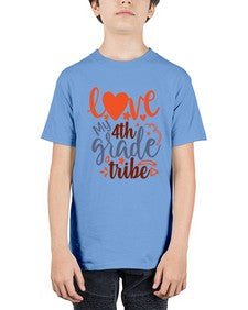 love my fourth grade tribe 520# - fourth grade - Youth Tee Unisex