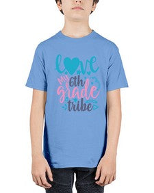 love my sixth grade tribe 523# - sixth grade - Youth Tee Unisex