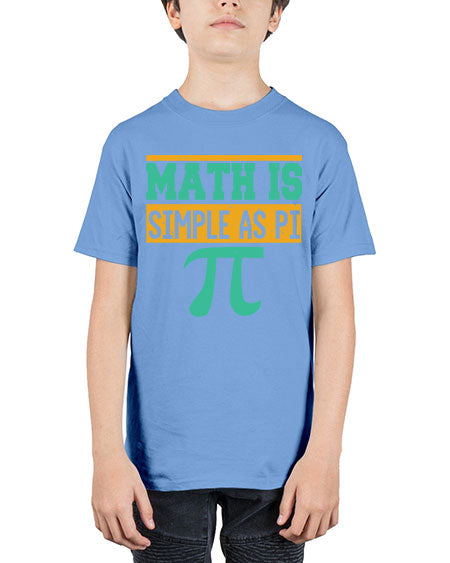 math is simple as pi 35# - pi - Youth Tee Unisex