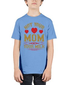 not your mom not your milk 361# - vegan - Youth Tee Unisex