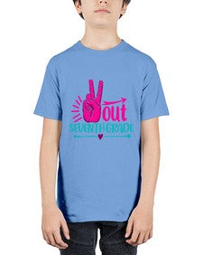 out seven grade 612# - seventh grade - Youth Tee Unisex