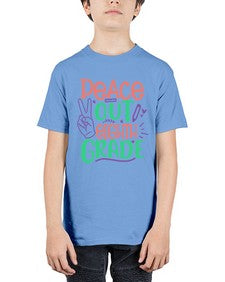 peace out eighth gradee 617# - eighth grade - Youth Tee Unisex
