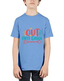 peace out first grade 623# - first grade - Youth Tee Unisex