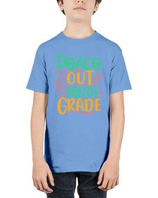 peace out nineth grade 637# - nineth grade - Youth Tee Unisex