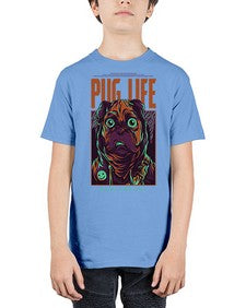 pug life zkmmhj 1005# - art pop art - Youth Tee Unisex