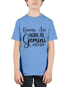 queens are born as gemini 393# - gemini - Youth Tee Unisex