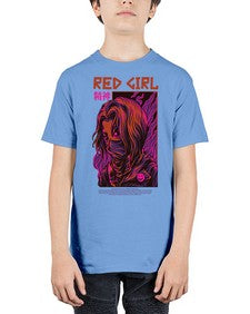 red girl feuaf 1012# - art pop art - Youth Tee Unisex