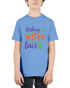 resting witch face 26# - witch - Youth Tee Unisex