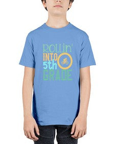 rollin into fifth grade 775# - fifth grade - Youth Tee Unisex